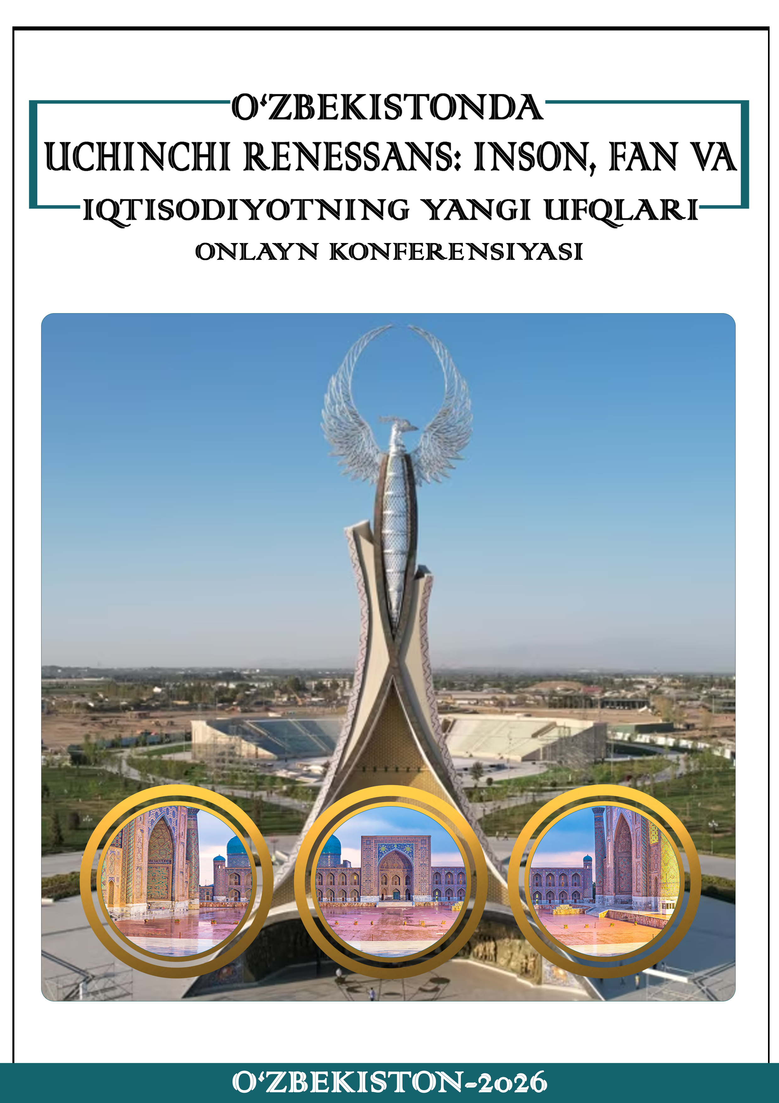 					View Vol. 2 No. 9 (2026):  "O‘zbekistonda uchinchi renessans: inson, fan va iqtisodiyotning yangi ufqlari" nomli online konferensiyasi
				